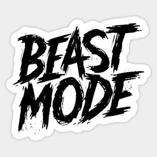 Beast mode Sticker